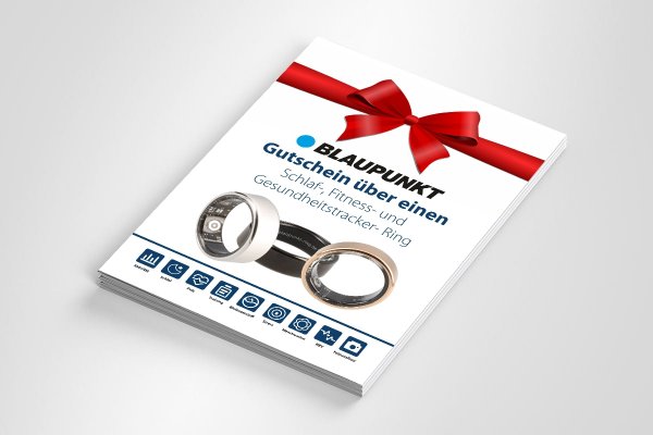 Blaupunkt® Geschenkgutschein für Ring PRO mit Ringsizer