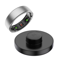 Blaupunkt® Smart Ring PRO V3 (Titanlegierung gebürstet) SILBER Grösse US-12