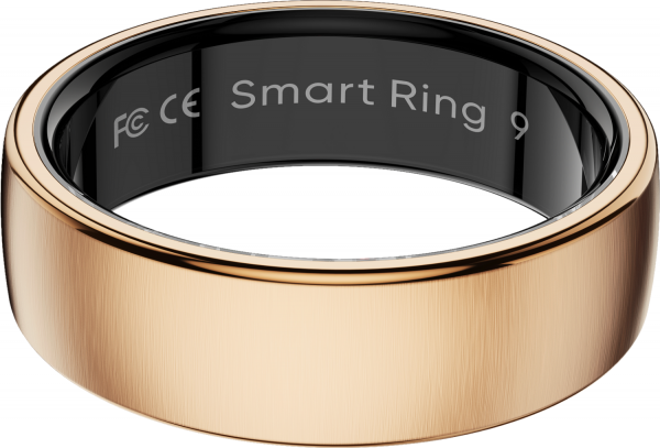 Blaupunkt® Smart Ring PRO V3 (Titanlegierung gebürstet) ROSEGOLD Grösse US-7